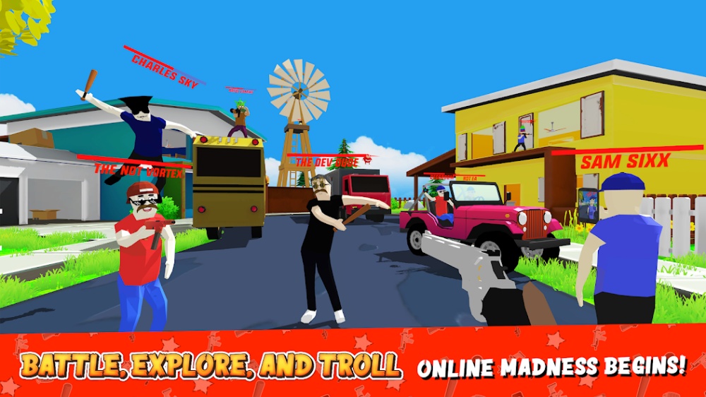 Tải Dude Theft Wars Hack (Vô Hạn Tiền, Full Nhân Vật, Mở Khóa, Menu) v0.9.0.9f6 4 hack dude theft wars
