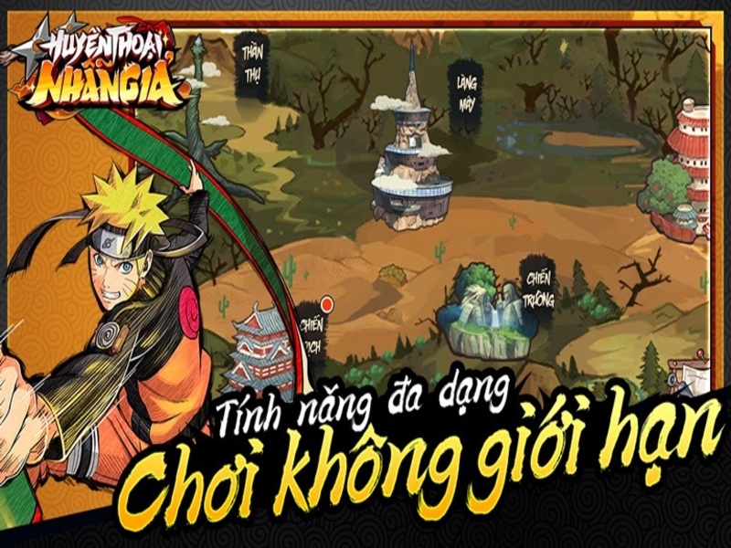 Tải Hack Huyền Thoại Nhẫn Giả MOD APK (Full Kim Cương, Nhân Vật, Menu) v1.0.2 3 Hack Huyền Thoại Nhẫn Giả