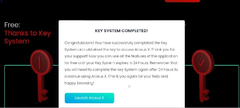Tải Arceus X NEO Roblox v1.9.6 Mới Nhất, Hướng Dẫn Cách Get Key APK 13 ROBLOX Arceus X