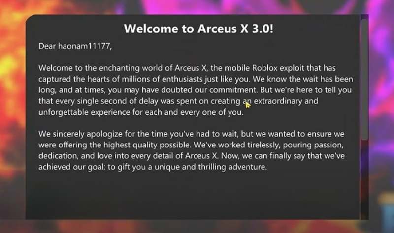 Tải Arceus X NEO Roblox v1.9.6 Mới Nhất, Hướng Dẫn Cách Get Key APK 14 ROBLOX Arceus X
