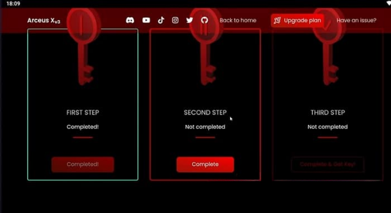 Tải Arceus X NEO Roblox v1.9.6 Mới Nhất, Hướng Dẫn Cách Get Key APK 9 ROBLOX Arceus X