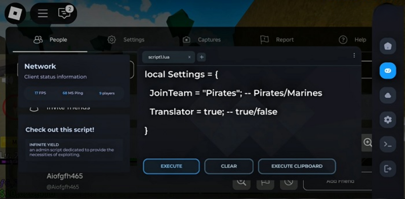 Script Redz Hub (Auto Farm Level, Chest) Update 27 Mới Nhất 3 Script Redz Hub
