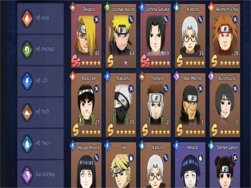 Tải Hack Huyền Thoại Nhẫn Giả MOD APK (Full Kim Cương, Nhân Vật, Menu) v1.0.2 4 Hack Huyền Thoại Nhẫn Giả