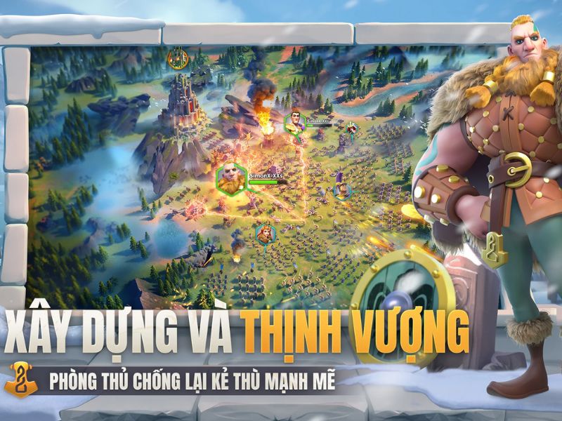 Tải Hack Rise Of Kingdoms (Full Tiền, Kim Cương) v1.0.99.18 2 Chọn một trong 15 nền văn minh đặc trưng và phát triển trong Rise of Kingdoms