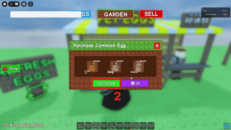 Danh sách PET miễn phí trong Grow A Garden, cách nhận 4 pet trong Grow A Garden