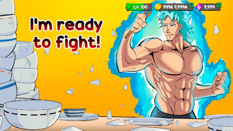 Tải Food Fighter Clicker MOD APK (Menu, Vô hạn tiền, Kim Cương) v10.16.9 4 hack food fighter clicker