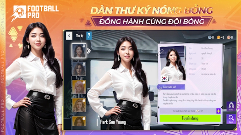 Tải Football Pro VTC MOD APK (Vô Hạn Tiền, Kim Cương, Full Cầu Thủ) v112.198 5 hack football pro vtc