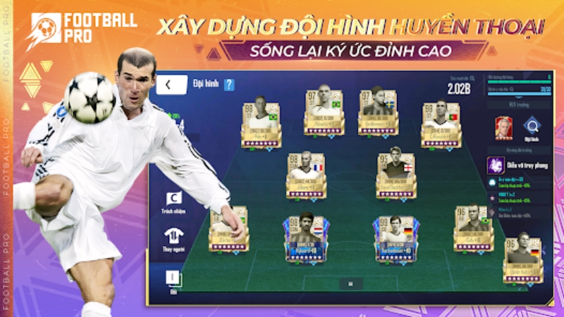 Tải Football Pro VTC MOD APK (Vô Hạn Tiền, Kim Cương, Full Cầu Thủ) v112.198 3 hack football pro vtc