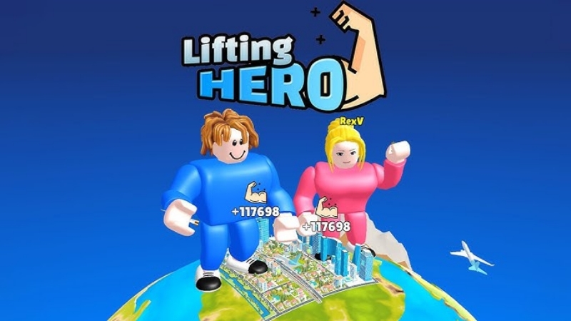 Tải Lifting Hero MOD APK (Vô Hạn Tiền, Mở Khóa, Xóa Ads) v46.8.11 1 hack lifting hero