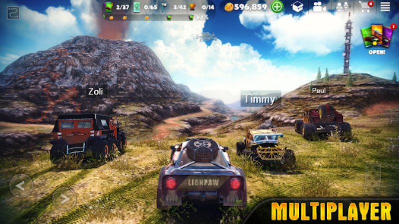 Tải Off The Road MOD APK (Vô Hạn Tiền, Mở Khóa Xe, VIP) v1.18.1 1 hack off the road