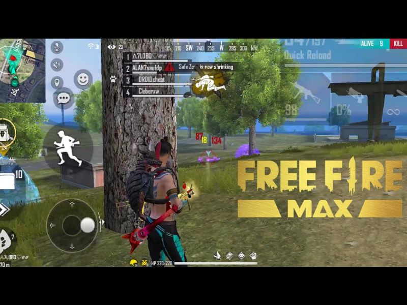 Tải Hack Free Fire Max (Headshot, 99999 Kim Cương) v2.115.1 2 Lối Chơi Sinh Tồn Thú Vị trong Free Fire Max
