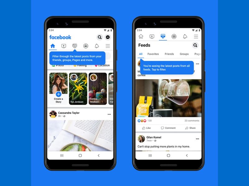 Tải Facebook APK v530.0.0.48.74 Mới Nhất Cho Android 2 Lướt News Feed với những nội dung theo sở thích của bạn trong Facebook APK