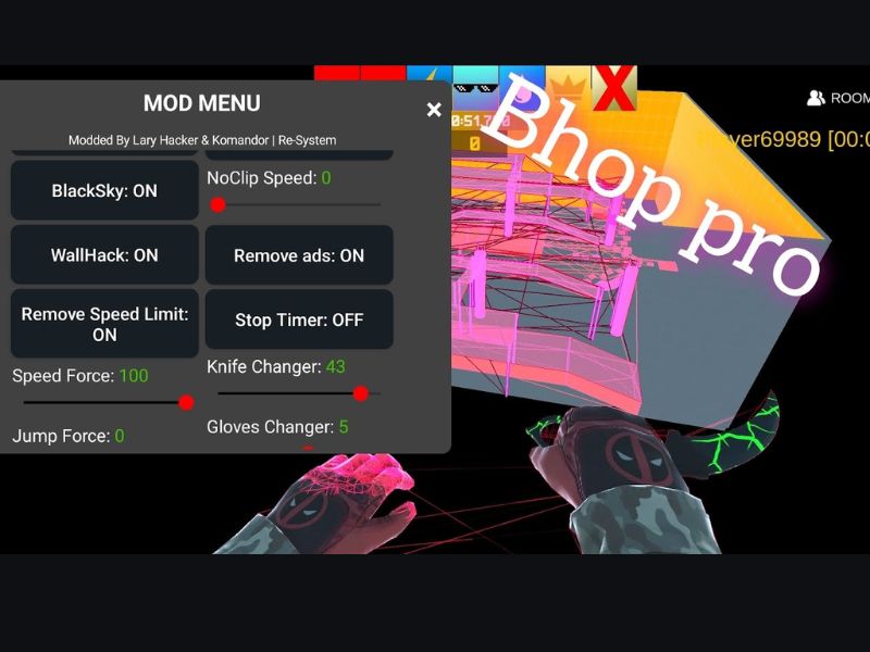 Tải Bhop Pro Hack ( Full Tiền, Chạy Nhanh, Menu) v2.6.1 3 Những Tính Năng Nổi Bật Của Phiên Bản Bhop Pro Hack