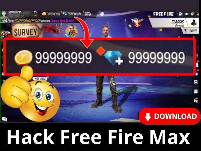 Tải Hack Free Fire Max (Headshot, 99999 Kim Cương) v2.115.1 3 Những Tính Năng Nổi Bật Của Phiên Bản Hack Free Fire Max