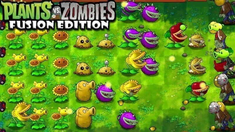 Tải Plants vs Zombies Fusion MOD APK (MOD Menu, Vô Hạn Mặt Trời, Hồi Chiêu) v3.1.1 1 pvz fusion mod