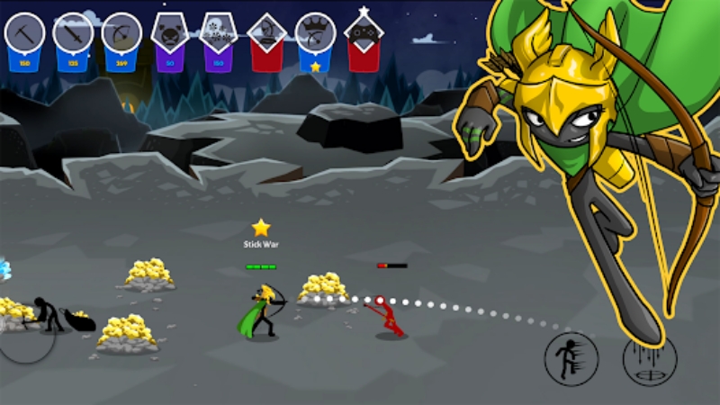 Tải Stick War Saga MOD APK (99999999 Kim Cương, Vàng, Speed, Triệu hồi) v2025.5.2288 6 stick war saga hack