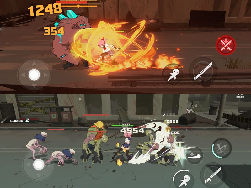 Tải Hack Swordash (Vô Hạn Tiền, Kim Cương, Mở Khóa Tất Cả) v2.2.9 2 Thể hiện kỹ năng để đánh bại mọi quái vật trong Swordash