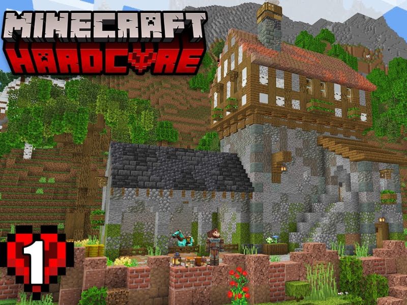 Tải Minecraft 1.21.1 APK Tiếng Việt Miễn Phí Cho Android 3 Thử Thách Bản Thân Cùng Chế Độ Hardcore Siêu Khó Trong Minecraft 1.21.1 APK