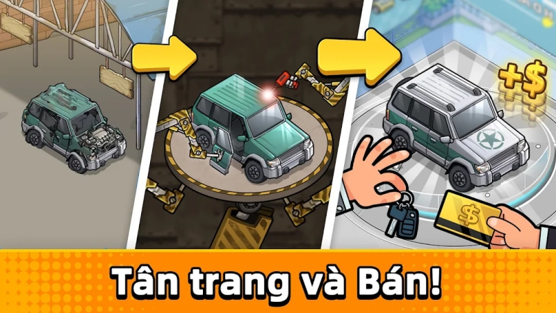 Tải Trùm Xe Hơi Cũ MOD APK (Vô Hạn Tiền, Kim Cương, VIP) v23.7.9 1 trùm xe hơi cũ mod