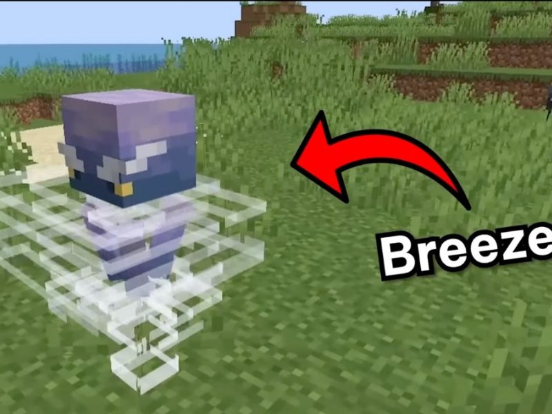 Tải Minecraft 1.21.0 APK Tiếng Việt Miễn Phí Cho Android 3 Xuất hiện sinh vật Breeze với cách thức tấn công độc đáo trong Minecraft 1.21.0 APK