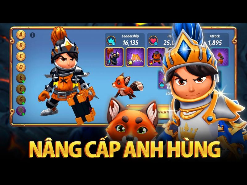 Tải Hack Royal Revolt 2 (Full Tiền, Bất Tử) v11.5.0 2 Bạn Cần Nâng Cấp Sức Mạnh Cho Quân Đội Của Mình trong Royal Revolt 2