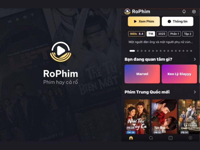 Tải RoPhim APK v1.1.1 Miễn Phí Cho Android 2 Kho phim phong phú trong RoPhim APK