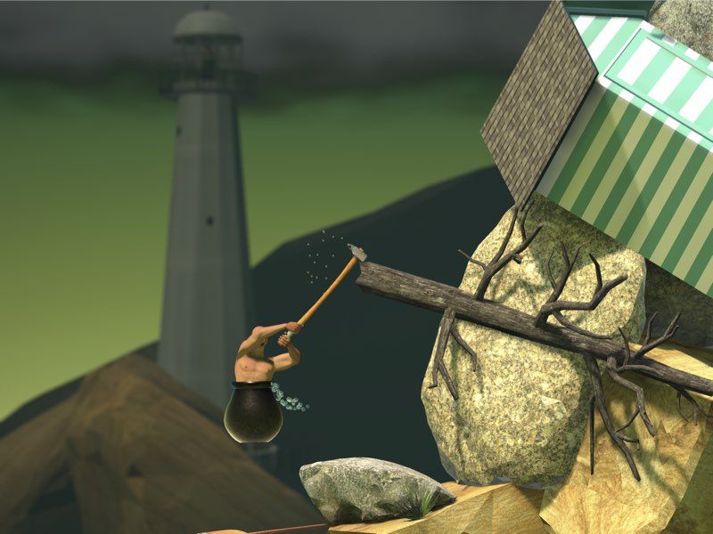 Tải Getting Over It APK v1.9.12 Mới Nhất Cho Android 2 Lối chơi “cay cú” đặc trưng trong Getting Over It APK