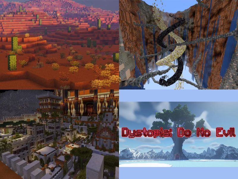 Tải Minecraft 1.16.5 APK Tiếng Việt Miễn Phí Cho Android 3 Các Bản Đồ Mới và Nổi Bật Trong Minecraft 1.16.5