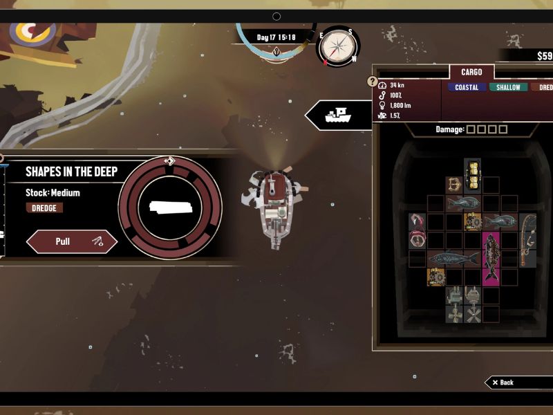 Tải Dredge APK (Bản Đầy Đủ) v1.5.18 Cho Android 2 Cùng con thuyền khám phá vùng biển xa xôi, bí ẩn trong Dredge APK