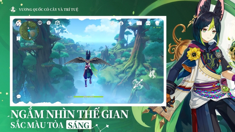 Tải Genshin Impact Mod APK (Menu, Auto Farm) V6.2.0 2 Đồ Họa 3D Tuyệt Đẹp và Thế Giới Mở