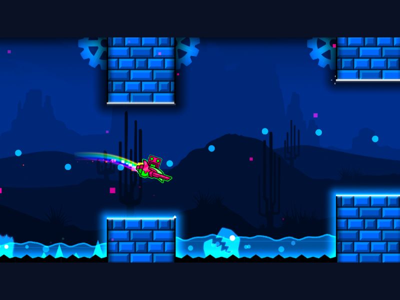 Tải Geometry Dash Subzero Hack (Mở Khoá Tất Cả) v2.2.145 2 Gameplay Đơn Giản Trong Geometry Dash Subzero