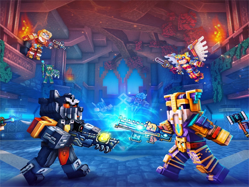 Tải Pixel Gun 3d Hack (Vô Hạn Tiền, Kim Cương, Đạn, Máu) v26.2.1 1 Pixel Gun 3d Hack