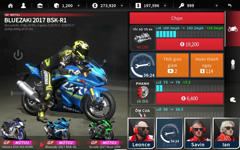 Tải Real Moto 2 Mod APK (Vô Hạn Tiền, Mở Khóa) v1.2.785 2 Tùy Chỉnh Xe Mô Tô Nhiều Màu Sắc