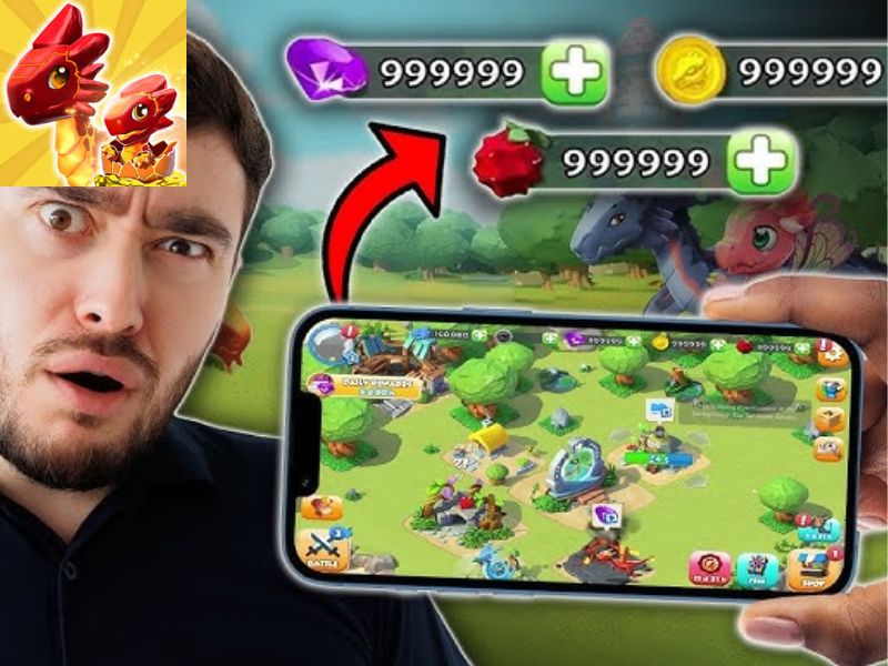 Tải Dragon Mania Legends Hack (Vô Hạn Tiền, Ngọc) v8.9.3a 3 Những Điểm Nâng Cấp Trong Dragon Mania Legends Hack