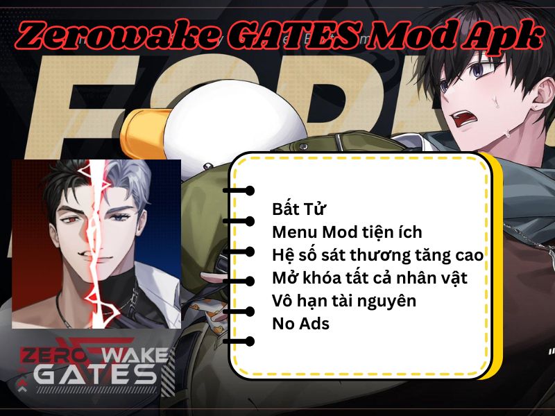 Tải Zerowake GATES Mod Apk (Menu, Bất Tử) v1.5.1 3 Zerowake GATES Mod Apk Có Gì Khác Biệt?