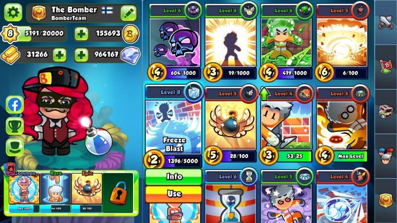 Tải Bomber Friends MOD APK (Mở khóa Skin, Bất tử) v5.90 2 bomber-friends-mod-apk-04