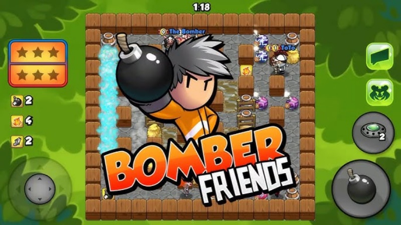 Tải Bomber Friends MOD APK (Mở khóa Skin, Bất tử) v5.90 1 bomber-friends-mod-apk-07