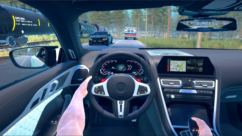 Tải Driving School Simulator MOD APK (Vô Hạn Tiền, Mở Khóa Xe) v13.8 2 Hệ Thống Điều Khiển Chân Thực Và Đa Dạng