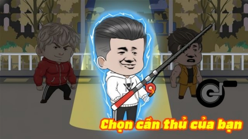 Tải Hack Đại Chiến Câu Cá (Vô Hạn Tiền, Cần Câu VIP) v1.1.0 3 Hệ Thống Cần Câu Và Trang Bị Nâng Cấp