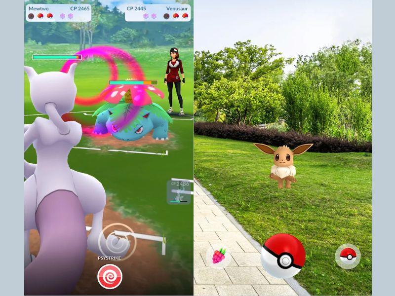 Tải Hack Pokemon Go (Menu, Di Chuyển) v0.383.2 2 Công Nghệ Thực Tế Tăng Cường (AR) Độc Đáo Trong Pokemon GO