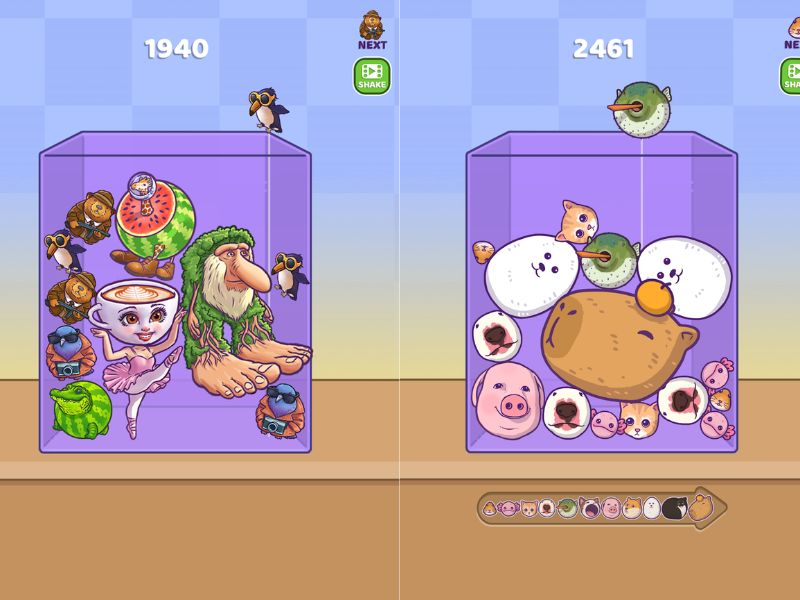 Tải Hack Merge Fellas (Vô Hạn Shakes, Hồi Sinh) v2.2.3 2 Hệ Thống Nhân Vật Meme Hài Hước Trong Merge Fellas