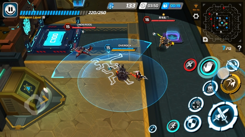 Tải Overdox MOD APK (Vô Hạn Tiền, Skin) v2.2.3 2 Hệ Thống Cận Chiến Đa Dạng