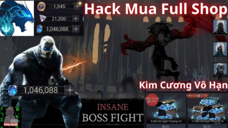 Tải Shadow Hunter MOD APK (Vô Hạn Tiền, Kỹ Năng, Tốc Độ) 60.131.2.0 2 Shadow Hunter hack