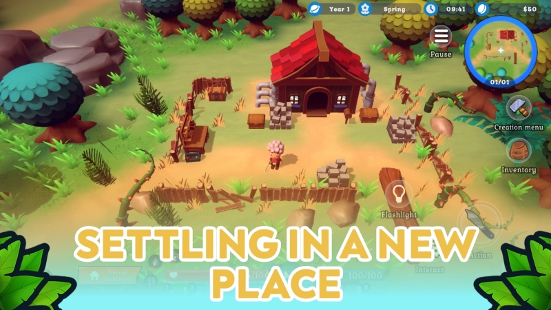 Tải Spirit of the Island MOD APK (Unlimited Money) v3.0.5.0 2 Hệ Thống Xây Dựng Và Tùy Biến Nông Trại Đa Dạng