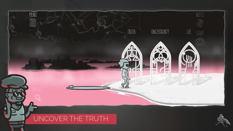 Tải Mindcop MOD APK (Unlocked Game) v1.4.4 4 Đồ Họa Hand-drawn Và Phong Cách Noir Đậm Nét
