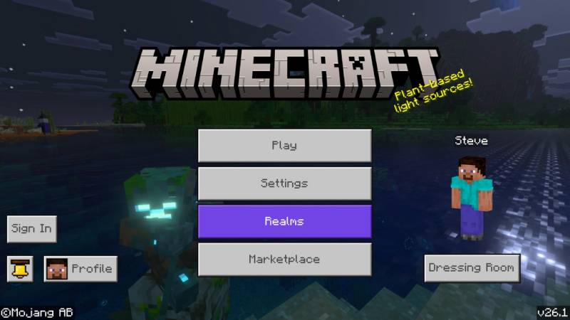 Tải Minecraft 26.1 APK Tiếng Việt Miễn Phí Cho Android 2 Sửa Lỗi Giao Diện Người Dùng
