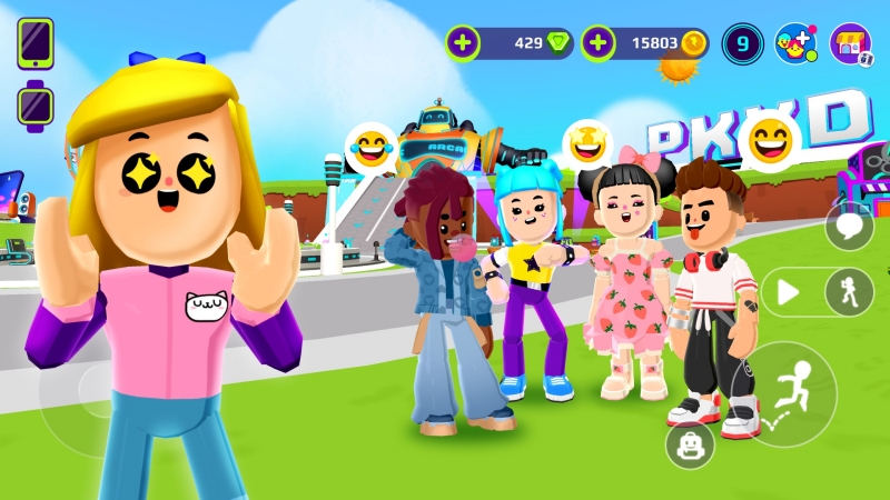 Tải PK XD MOD APK (Vô Hạn Tiền, Nhảy Cao, Xuyên Tường, Menu) v1.81.6 3 Kết Bạn, Giao Lưu Và Tương Tác Cộng Đồng