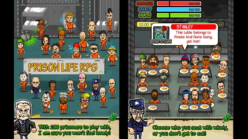Tải Prison Life RPG MOD APK (Menu, Unlimited Money) v1.6.2 2 Hệ Thống Nhân Vật Đồ Sộ Và Cá Tính