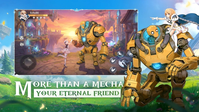 Tải Tales of Mecha APK v1.0.20 Miễn Phí Cho Android 2 Arcane Mecha – Người Bạn Đồng Hành Vĩnh Cửu