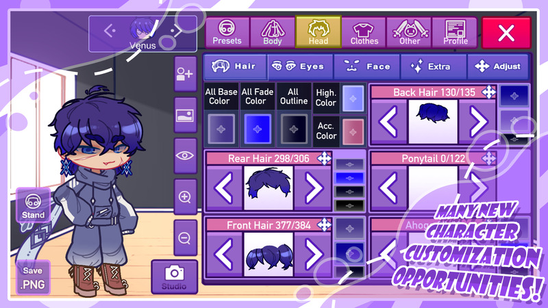 Tải Gacha Nebula Mod APK (Vô Hạn Tiền) V1.6.4 2 Gameplay Nhẹ Nhàng, Dễ Tiếp Cận